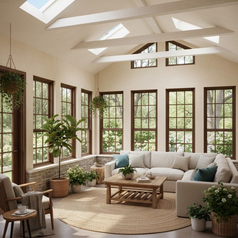 Sunroom Installation detail