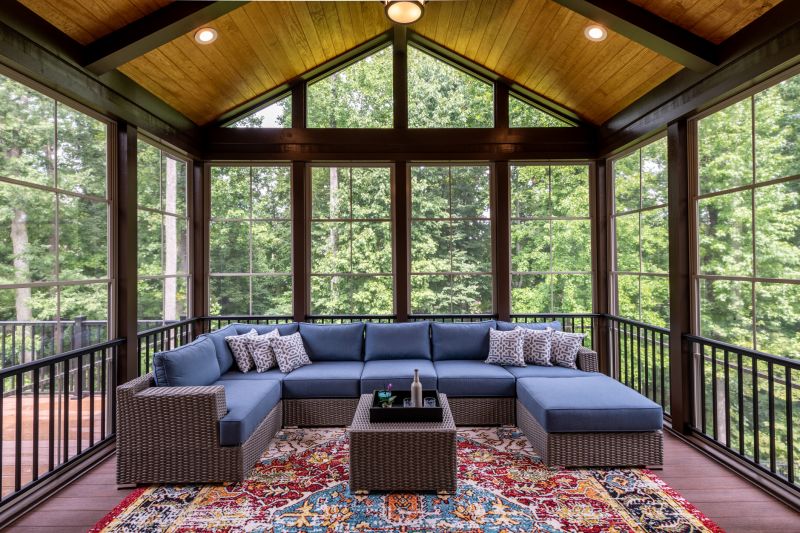 Cozy Sunroom Interior